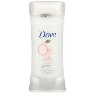 Dove, 0% 铝净味剂，玫瑰花瓣香味，2.6 盎司（74 克）