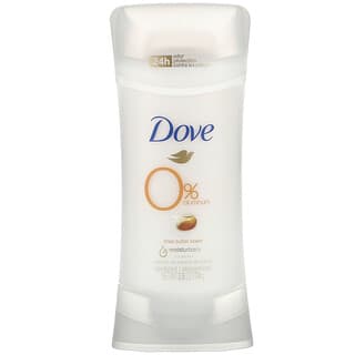 Dove, 0% de Desodorante de Alumínio, Manteiga de Karité, 74 g (2,6 oz)