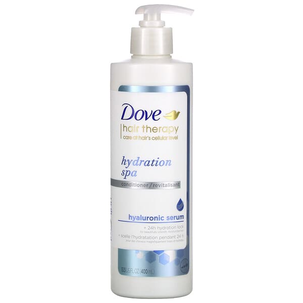 Dove, Hair Therapy, Acondicionador de hidratación para el spa, 400 ml (13,5 oz. Líq.)
