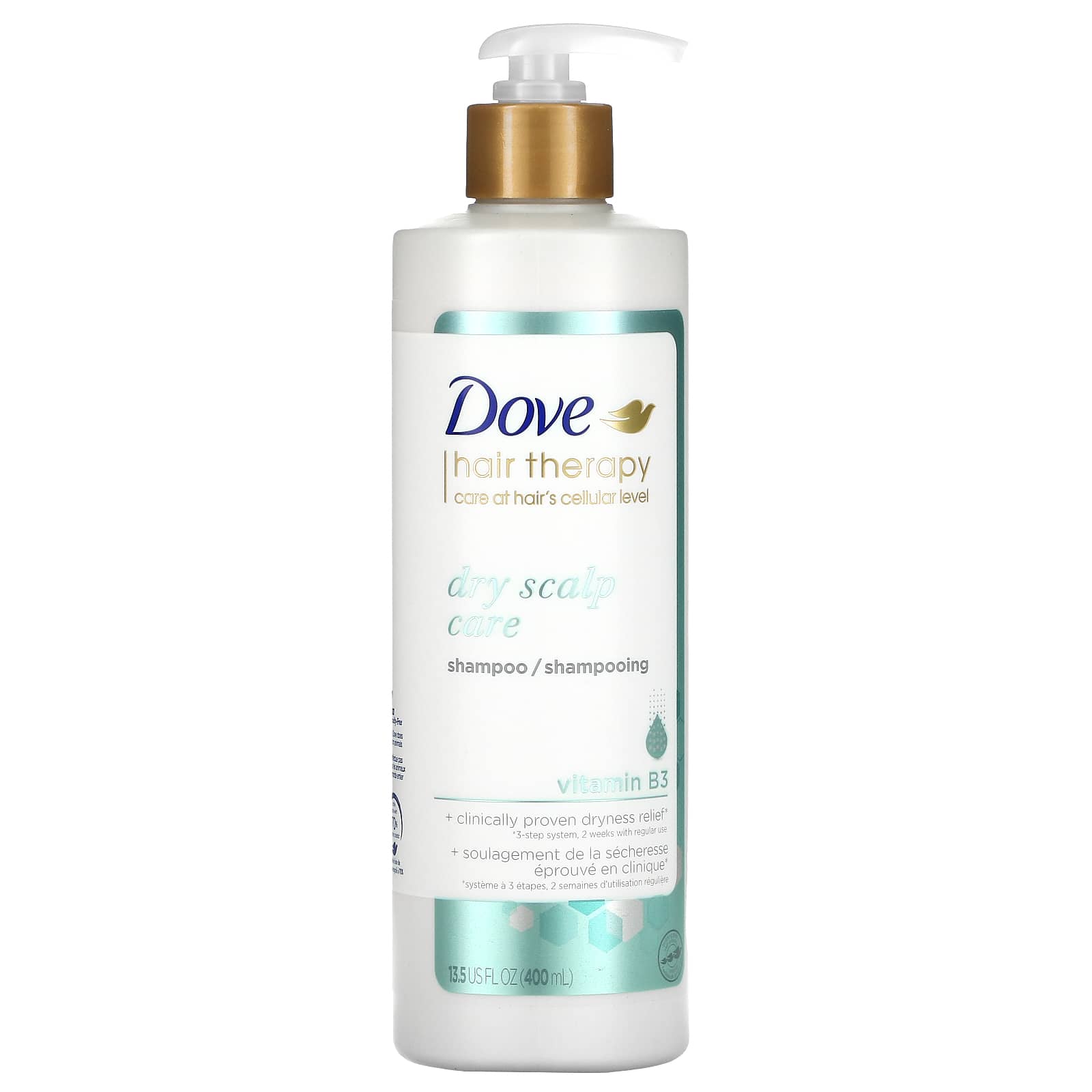 Dove, Hair Therapy, Dry Scalp Care Shampoo,  fl oz (400 ml)