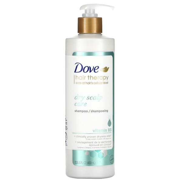 Dove, Hair Therapy, Dry Scalp Care Shampoo, 13.5 fl oz (400 ml)