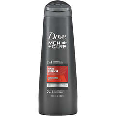 Dove, Men + Care, Champú y acondicionador 2 en 1, Defensa del cabello, 355 ml (12 oz. Líq.)