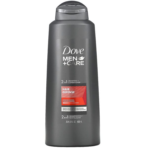 Dove, Men + Care, Shampoo + Condicionador 2 em 1, Proteção Capilar, 603 ml (20,4 fl oz)