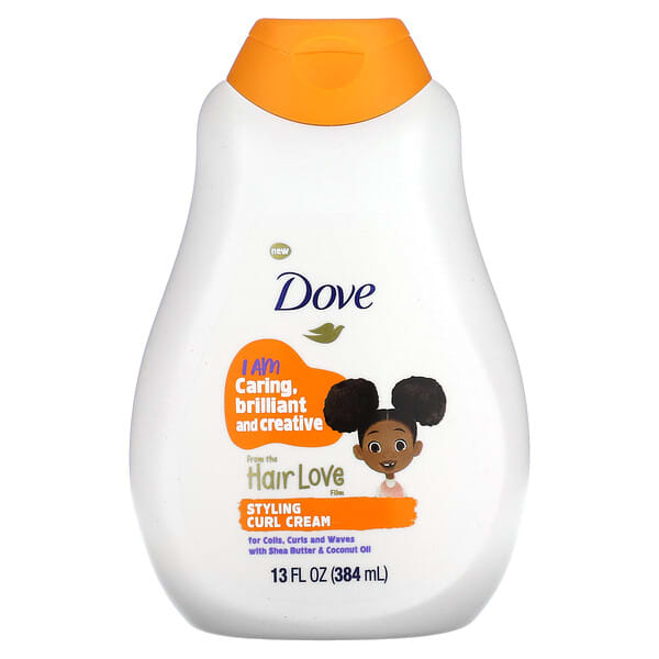 Dove, Crema para peinar rizos`` 384 ml (13 oz. Líq.)