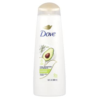 Dove, Définition et force des boucles, Shampooing, Pour cheveux bouclés et ondulés, 355 ml