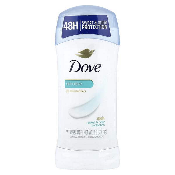 Dove, 止汗淨味劑，敏感適用，2.6 盎司（74 克）