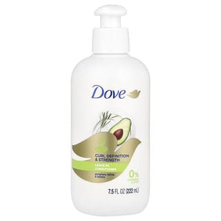 Dove, Curl Definition & Strength Leave-In Conditioner, For Curly & Wavy Hair, 7.5 fl oz (222 ml)