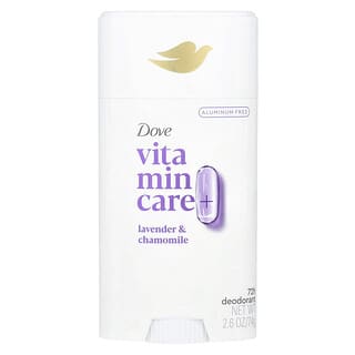 Dove, Desodorante Vitamin Care+, Lavanda e Camomila, 74 g (2,6 oz)