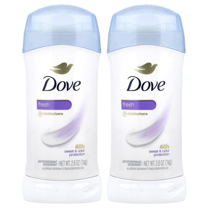 Antitranspirant Deodorant, Fresh, Antitranspirant/Deodorant, frisch, 2er Pack, je 74 g (2,6 oz.)