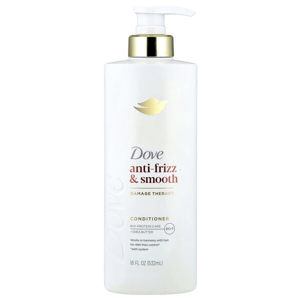 Dove, 부스스함 방지 및 스무스, 컨디셔너, 532ml(18fl oz)