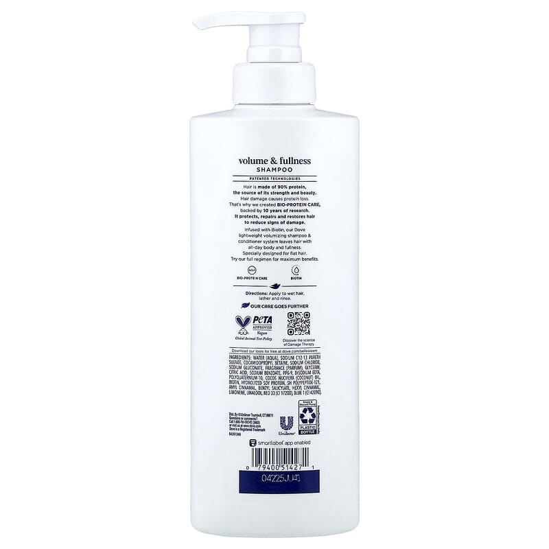 Volume＆Fullness、シャンプー、532ml（18液量オンス）