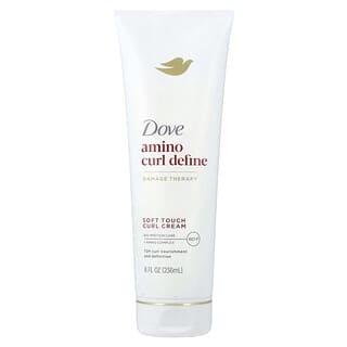 Dove, Amino Curl Define, Soft Touch Curl Cream, pro kudrnaté, načechrané typy vlasů, 8 fl oz (236 ml)