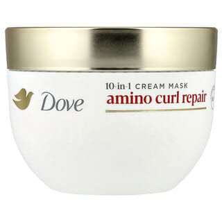 Dove, Mascarilla en crema 10 en 1, Reparación de rizos con aminoácidos, 260 g (9,2 oz)