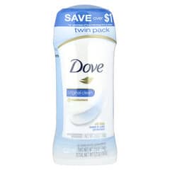 Antiperspirant Deodorant, Original Clean, 2 Pack, 2.6 oz (74 g) Each