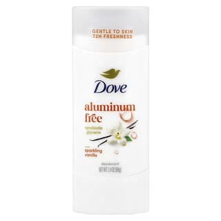 Dove, Aluminum Free Deodorant, Sparkling Vanilla, 2.4 oz (68 g)