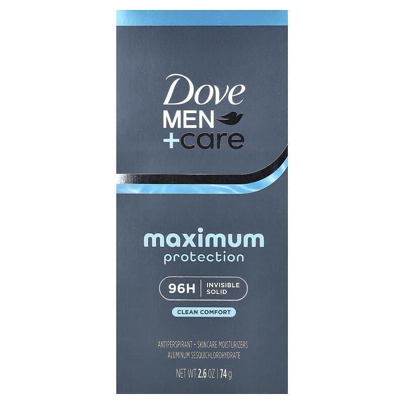 Men + Care, Maximum Protection Antiperspirant, Clean Comfort, 2.6
