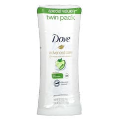 Dove, 專業護理，止汗淨味劑，清新，2 包，每包 2.6 盎司（74 克）