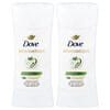 Dove, Advanced Care, Go Fresh, Desodorante antitranspirante, Cool Essentials, Paquete con 2 unidades, 74 g (2,6 oz) cada una