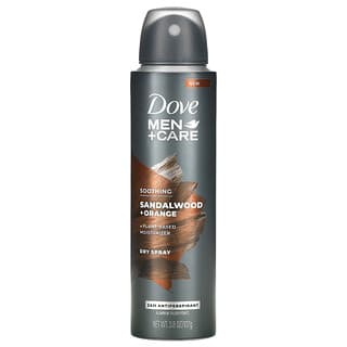 Dove, Men+ Care, Dry Spray 24H Antiperspirant, Sandalwood + Orange, 3.8 oz (107 g)