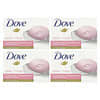 Dove, Beauty Bar Zeep met Deep Moisture, Roze, 4 Bars, 3.75 oz (106 g) Elk