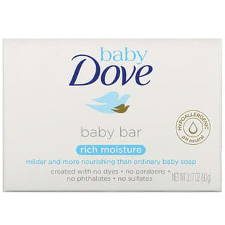 Dove, دوف للأطفال، قالب صابون للأطفال، ترطيب غني، 3.17 أونصة (90 جم) 
