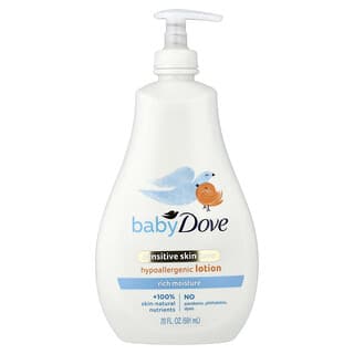 Dove, Bayi, Penjagaan Kulit Sensitif, Losyen Hipoalergenik, 20 fl oz (591 ml)