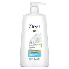 Dove, Conditioner, für trockenes Haar, Kokosnuss und Feuchtigkeit, 25,4 fl. oz. (750 ml)