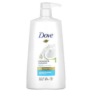 Dove, Conditioner, For Dry Hair, Coconut & Hydration, 25.4 fl oz (750 ml)