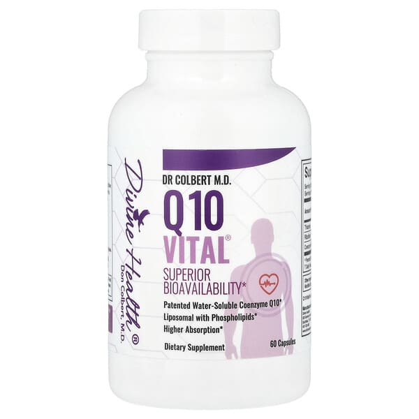 Divine Health, Dr Colbert M.D.，Q10 Vital®，60 粒膠囊