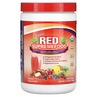 Divine Health, Organic Red Supremefood, ягодное ассорти, 180 г (6,34 унции)