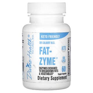 Divine Health, Dr. Colbert MD Fat-Zyme, 60 pflanzliche Kapseln