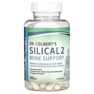 Divine Health, Dr. Colber's Silical 2, добавка для поддержки костей, 60 капсул