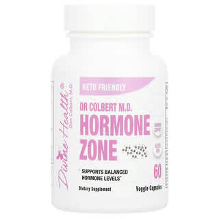 Divine Health, доктора медицины Кольбера Hormone Zone, гормональная зона, 60 растительных капсул