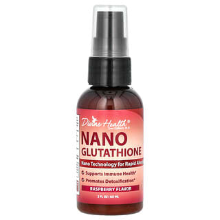 Divine Health, Nano glutathion, Framboise, 60 ml