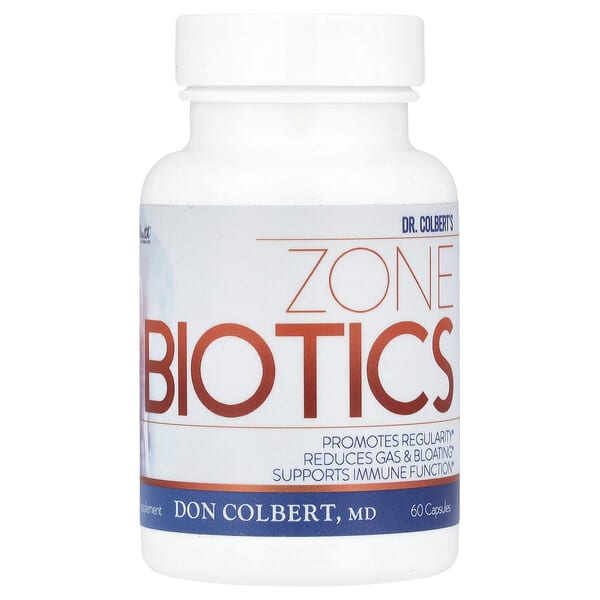 Divine Health, Dr. Colbert's Zone Biotics, 60 Capsules (Discontinued Item) — product photo 1