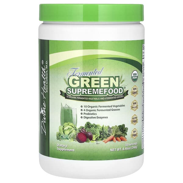 Divine Health Fermented Green Supremefood®, 8.46 oz (240 g)