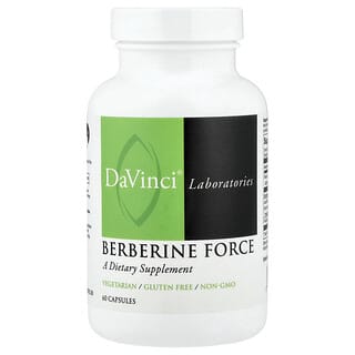 DaVinci Laboratories, Berberine Force, 60 Cápsulas