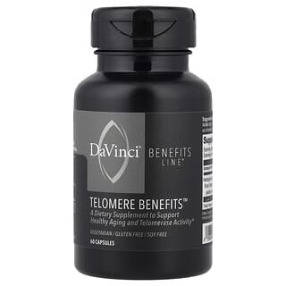 DaVinci Laboratories, Telomere Benefits, 60 Capsules (250 mg per Capsule)