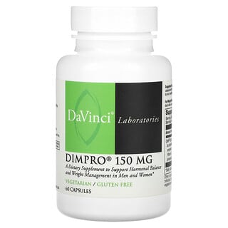 DaVinci Laboratories of Vermont, DIMPRO, 150 mg, 60 cápsulas