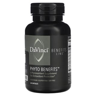 DaVinci Laboratories of Vermont, Benefits Line, Phyto Benefits, 60 капсул