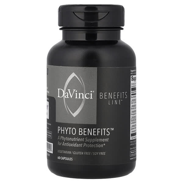 DaVinci Laboratories, Línea de beneficios, Phyto Benefits`` 60 cápsulas