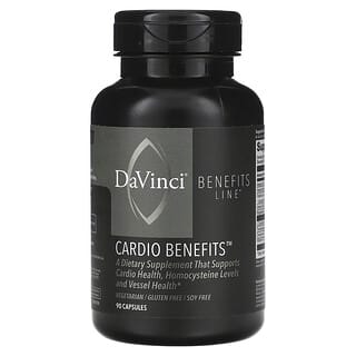 DaVinci Laboratories of Vermont, Benefits, Cardio Benefits, 90 капсул