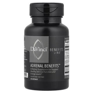 DaVinci Laboratories, Rad Benefits, Nadobličkové benefity, 60 kapsúl