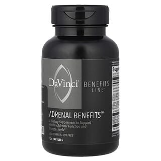 DaVinci Laboratories, Benefits Line™, Adrenal Benefits™, 120 Capsules