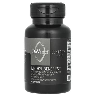 DaVinci Laboratories, Benefits Line, Methyl Benefits, 60 Capsules