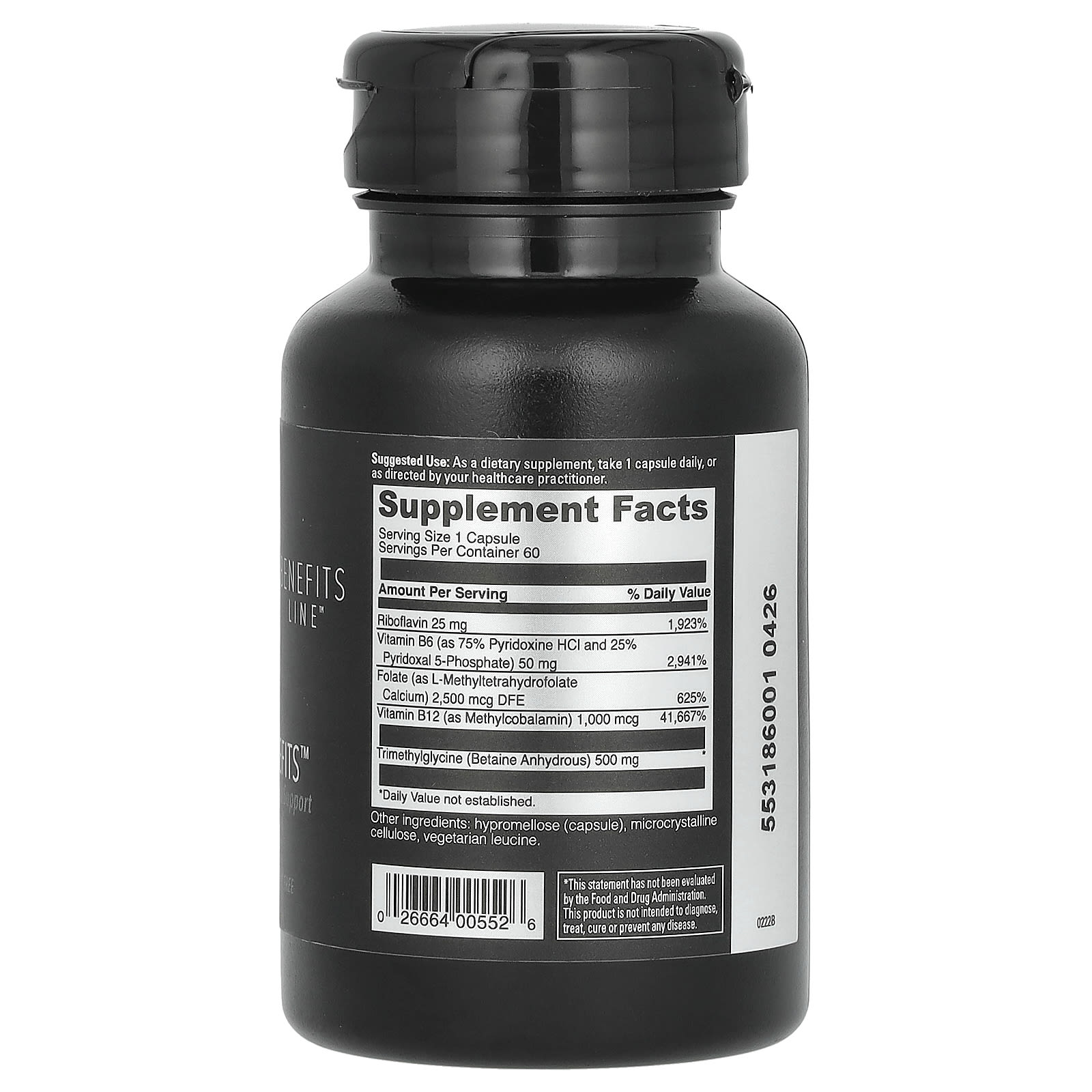 DaVinci Laboratories of Vermont, Benefits Line, Methyl Benefits, 60