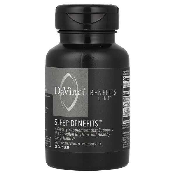 DaVinci Laboratories, Sleep Benefits™, 캡슐 60정