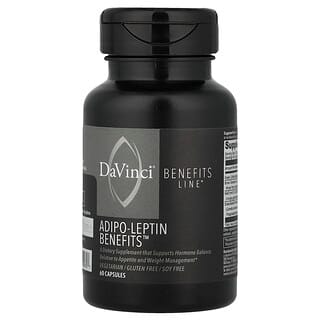 دافينشي لابوراتوريز‏, Benefits Line™ بفوائد Adipo-Leptin™ ، 60 كبسولة