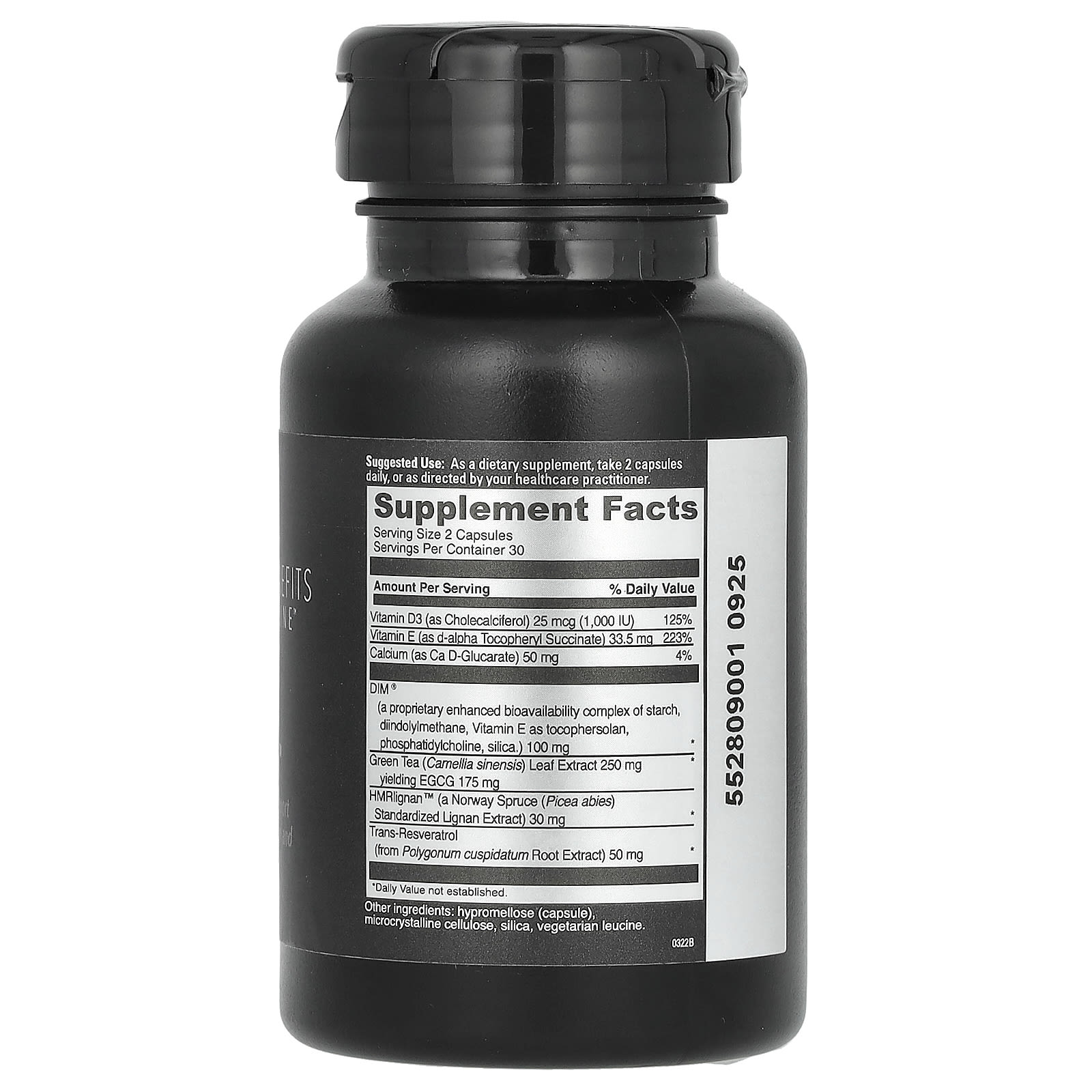 DaVinci Laboratories of Vermont, Benefits Line, Estro Benefits, 60 Capsules