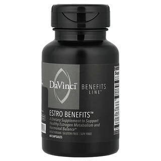 DaVinci Laboratories, Benefits Line™, Estro Benefits™, 60 Capsules